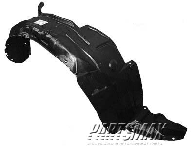 1249 | 1993-1997 MAZDA 626 RT Front fender inner panel fender liner | MA1249102|GA2K56131A