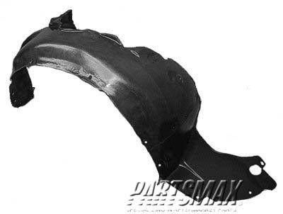 1249 | 2003-2004 MAZDA 6 RT Front fender inner panel w/spoiler | MA1249117|GK2C56130L