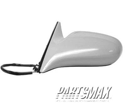 1320 | 1998-1999 MAZDA 626 LT Mirror outside rear view power remote; USA; prime | MA1320124|GD7C69180D00