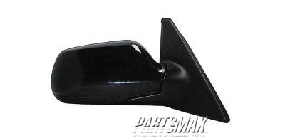 1321 | 2004-2009 MAZDA 3 RT Mirror outside rear view black; code 16w; w/power; non heated | MA1321142|BN8B69120K08