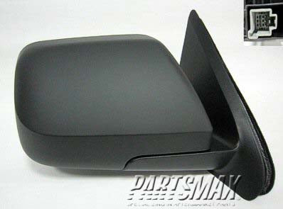 1321 | 2009-2011 MAZDA TRIBUTE RT Mirror outside rear view Power; Heated; PTM | MA1321164|ZZDB69120A