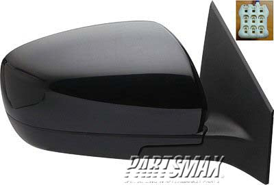 1321 | 2010-2015 MAZDA CX-9 RT Mirror outside rear view Power; Heated; Flat Glass; w/o BLIS; w/o Signal Lamps; PTM; see notes | MA1321169|TE706912ZG-PFM