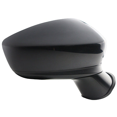 1321 | 2014-2015 MAZDA 3 RT Mirror outside rear view Mexico Built; Non-Heated; w/o Signal Lamp; w/o BSD; PTM; see notes | MA1321181|BHN969121E-PFM