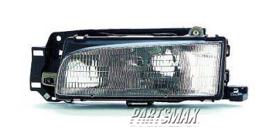 2502 | 1990-1994 MAZDA 323 LT Headlamp assy composite all | MA2502104|8DBR51040B