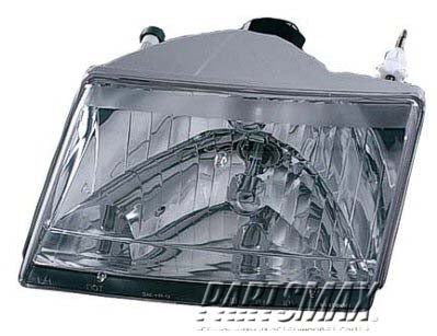 2502 | 2001-2001 MAZDA B2500 LT Headlamp assy composite all | MA2502117|1FAA51040