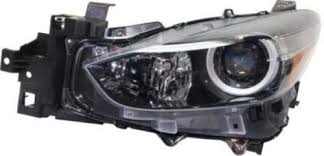 2502 | 2017-2018 MAZDA 3 LT Headlamp assy composite H/B; Halogen; Japan Built | MA2502149|BABF510L0D