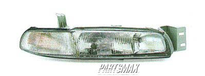 2503 | 1993-1997 MAZDA 626 RT Headlamp assy composite all | MA2503111|8DGV51030