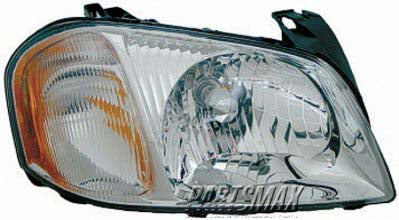 2503 | 2001-2004 MAZDA TRIBUTE RT Headlamp assy composite all | MA2503126|EC0251030