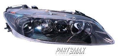 2503 | 2003-2005 MAZDA 6 RT Headlamp assy composite sport type; w/fog lamps | MA2503133|GM9A510K0A