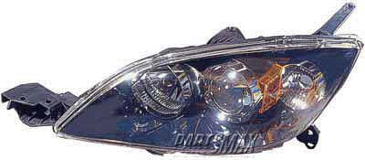 2518 | 2004-2005 MAZDA 3 LT Headlamp lens/housing H/B; HID | MA2518112|BN8G51041C