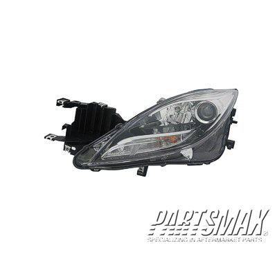 2518 | 2011-2011 MAZDA 6 LT Headlamp lens/housing Halogen | MA2518141|GEG1510L0B