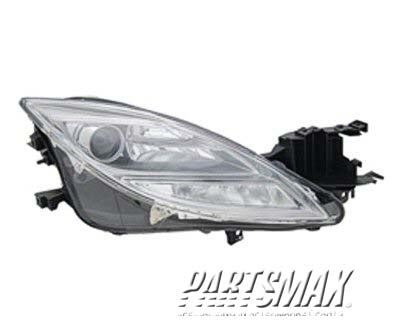 2519 | 2009-2010 MAZDA 6 RT Headlamp lens/housing Halogen | MA2519127|GS3L510K0G