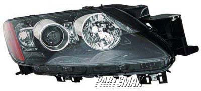 1172 | 2010-2011 MAZDA CX-7 RT Headlamp lens/housing Halogen | MA2519133|EH44510K0G