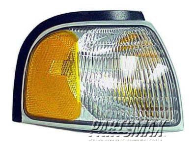 2521 | 1998-2000 MAZDA B4000 RT Parklamp assy all | MA2521112|1F0051121