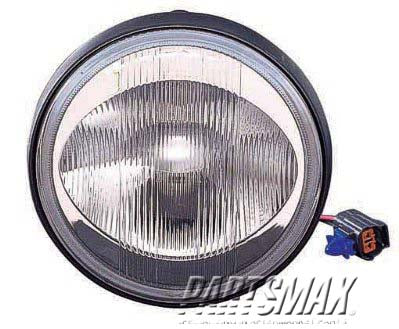 2592 | 2002-2003 MAZDA PROTEGE RT Fog lamp assy includes bulbs; 4dr hatchback; Protege5; round | MA2592103|BN5V51680