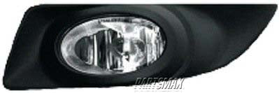 1560 | 2004-2006 MAZDA 3 LT Fog lamp assy 4dr sedan; standard design | MA2592105|BN8P51690A