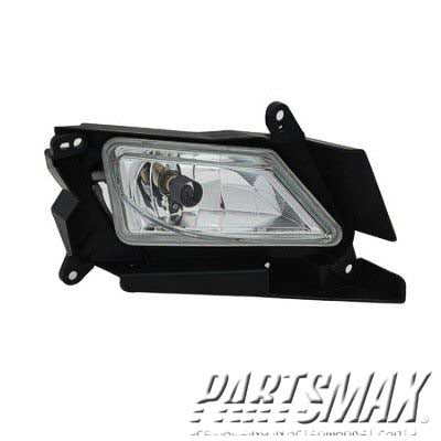 2593 | 2010-2011 MAZDA 3 RT Fog lamp assy 2.5L | MA2593119|BBM551680C