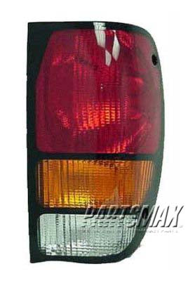 2801 | 1998-2000 MAZDA B2500 RT Taillamp assy all | MA2801108|ZZM051150P1