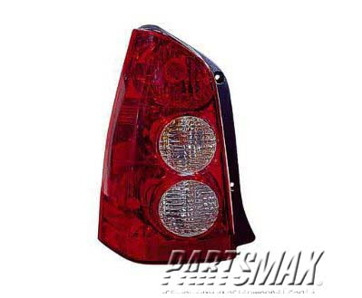 2818 | 2005-2006 MAZDA TRIBUTE LT Taillamp lens/housing all | MA2818107|EF9151160C