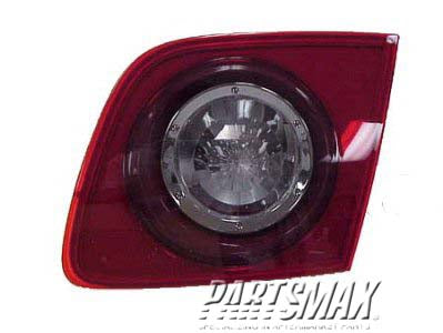 2883 | 2004-2006 MAZDA 3 RT Back up lamp assy 4dr sedan; w/o Sport - standard design | MA2883102|BN8P513F0C