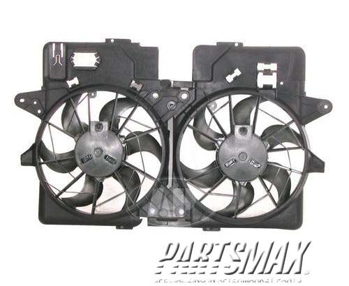 3115 | 2001-2006 MAZDA TRIBUTE Radiator cooling fan assy w/2.0L engine; w/auto trans; dual fan assembly | MA3115120|YF1015025K