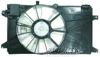2880 | 2006-2010 MAZDA 5 Radiator cooling fan assy all | MA3115137|LFB715025C