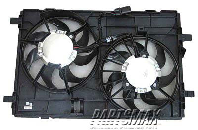 3115 | 2009-2010 MAZDA 6 Radiator cooling fan assy all | MA3115145|CA0715025A