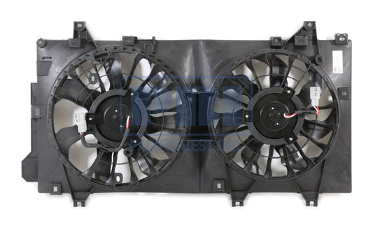 3115 | 2014-2015 MAZDA 3 Radiator cooling fan assy Japan Built; Dual Fan Assy | MA3115161|PE2015025