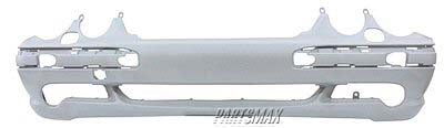 1000 | 2000-2002 MERCEDES-BENZ E55 AMG Front bumper cover w/AMG Styling Pkg; w/Headlamp Washers; prime | MB1000142|2108852425