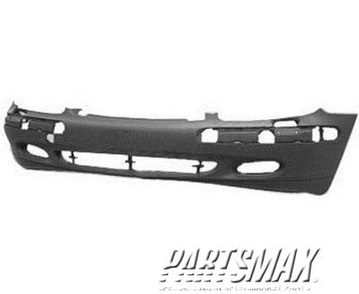 1000 | 2001-2002 MERCEDES-BENZ S430 Front bumper cover w/Sport package; prime | MB1000148|2208850325