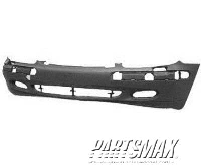 1000 | 2001-2003 MERCEDES-BENZ S500 Front bumper cover w/Sport package; prime | MB1000148|2208850325