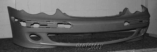 1000 | 2005-2007 MERCEDES-BENZ C230 Front bumper cover Sedan/Wagon; Classic|Elegance Pkg; w/o H/Lamp Washers; prime | MB1000210|2038853025