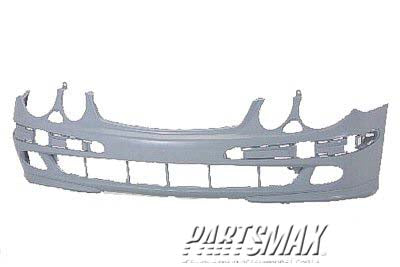 1000 | 2003-2006 MERCEDES-BENZ E500 Front bumper cover 4dr wagon; w/appearance package; prime | MB1000227|2118800240