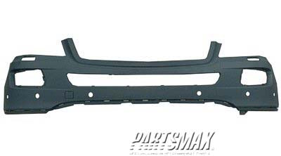 1000 | 2008-2008 MERCEDES-BENZ ML550 Front bumper cover w/headlamp washer; w/o sport package; w/parktonics; prime | MB1000232|16488512259999