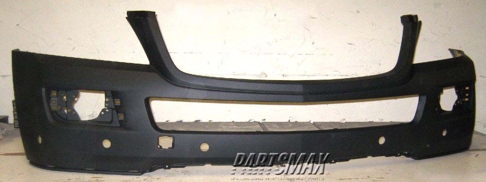 1000 | 2007-2009 MERCEDES-BENZ GL450 Front bumper cover X164; w/o H/Lamp Washers; w/Parktronic; prime | MB1000257|16488517259999