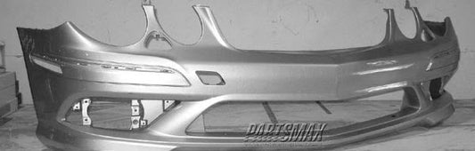 1000 | 2007-2009 MERCEDES-BENZ E550 Front bumper cover w/AMG Styling Pkg; w/Headlamp Washer; w/o Parktronic; prime | MB1000262|2118853225