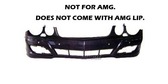 1000 | 2007-2009 MERCEDES-BENZ E550 Front bumper cover w/o AMG Styling Pkg; w/Sport Pkg; w/Headlamp Washer; w/Parktronic; prime | MB1000265|2118801840