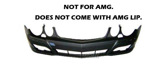 1000 | 2007-2009 MERCEDES-BENZ E550 Front bumper cover w/o AMG Styling Pkg; w/Sport Pkg; w/Headlamp Washer; w/o Parktronic; prime | MB1000266|2118801640