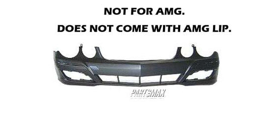 1000 | 2007-2009 MERCEDES-BENZ E550 Front bumper cover w/o AMG Styling Pkg; w/Sport Pkg; w/o H/Lamp Washer; w/o Parktronic; prime | MB1000268|2118801540