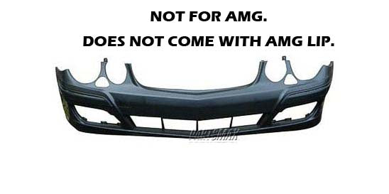 1000 | 2007-2009 MERCEDES-BENZ E350 Front bumper cover w/o AMG Styling Pkg; w/o Sport Pkg; w/H/Lamp Washer; w/o Parktronic; prime | MB1000270|2118802440