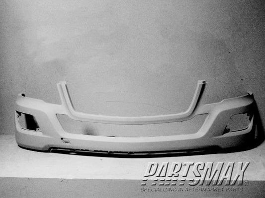 1000 | 2009-2009 MERCEDES-BENZ ML320 Front bumper cover W164; BLUETEC; w/o Sport Pkg; w/o Parktronic; w/o H/Lamp Washers; prime | MB1000290|1648857225