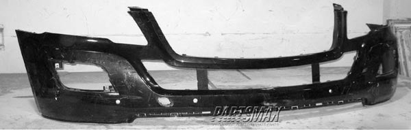 1000 | 2009-2011 MERCEDES-BENZ ML350 Front bumper cover W164; w/o Sport Pkg; w/Parktronic; w/o H/Lamp Washers; prime | MB1000292|1648803240