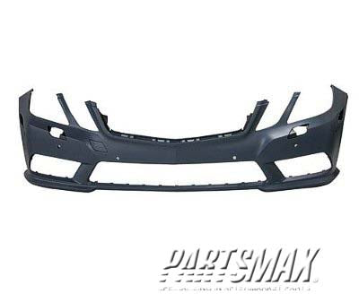 1000 | 2010-2013 MERCEDES-BENZ E350 Front bumper cover W212; Sedan; w/AMG Styling Pkg; w/Headlamp Washer; w/Parktronic; prime | MB1000301|21288027409999