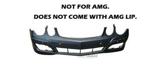 1000 | 2007-2009 MERCEDES-BENZ E350 Front bumper cover w/o AMG Styling Pkg; w/o Sport Pkg; w/o H/Lamp washer; w/Parktronic; prime | MB1000333|2118802540