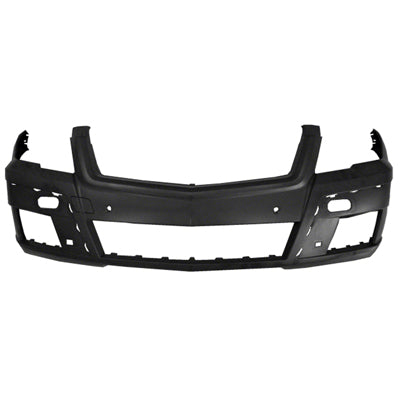 250 | 2010-2012 MERCEDES-BENZ GLK350 Front bumper cover X204; w/Optical Off Road Pkg; w/Parktronic; w/o H/Lamp Washers; prime | MB1000337|2048804640