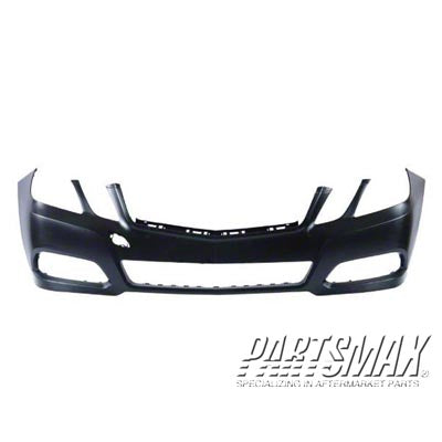 1000 | 2011-2013 MERCEDES-BENZ E350 Front bumper cover S212; Wagon; w/o AMG; w/o Elegance; w/o H/Lamp Wshr; w/o Parktronic; prime | MB1000352|21288016409999