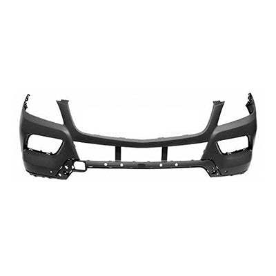 1000 | 2012-2015 MERCEDES-BENZ ML550 Front bumper cover W166; w/o AMG Styling Pkg; w/Parktronic; w/o Headlamp Washer; prime | MB1000368|16688512259999