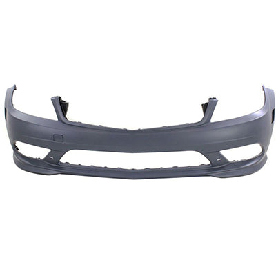 1000 | 2008-2009 MERCEDES-BENZ C230 Front bumper cover W204; w/AMG Styling Pkg; w/o H/Lamp Washers; w/o Parktronic; w/DRL; prime | MB1000424|2048856138