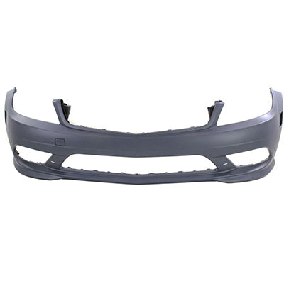 1000 | 2010-2011 MERCEDES-BENZ C250 Front bumper cover W204; w/AMG Styling Pkg; w/o H/Lamp Washers; w/o Parktronic; w/DRL; prime | MB1000424|2048856138