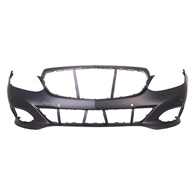 1000 | 2014-2015 MERCEDES-BENZ E400 Front bumper cover W212; HYBRID; w/o AMG Styling Pkg; w/Parktronic; w/Emblem Insert; prime | MB1000430|21288030009999